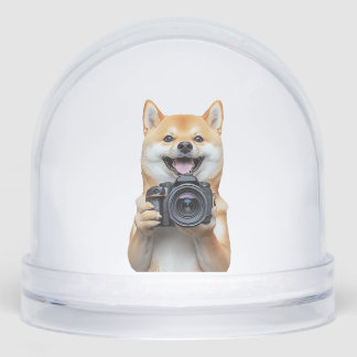 Shiba Inu     Snowglobe