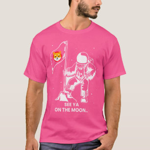 Shiba Inu Swing Army Cryptocurrency Token Doge Moo T-Shirt