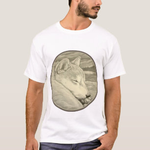 Shiba Inu T-shirts Art Men's Shirt Dog Art Shirts