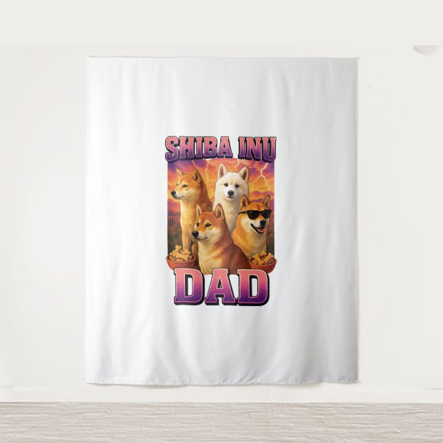 Shiba Inu    Tapestry (Front)