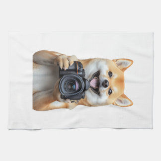 Shiba Inu     Tea Towel
