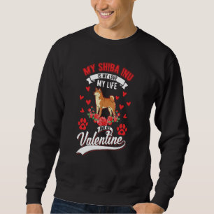 Shiba inu Valentine's Day Japanese Shiba  1 Sweatshirt