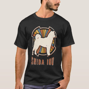Shiba Inu Vintage Classic Retro Dog Love T-Shirt