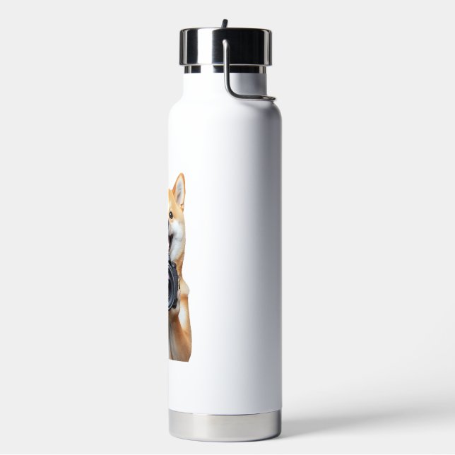 Shiba Inu     Water Bottle (Left)