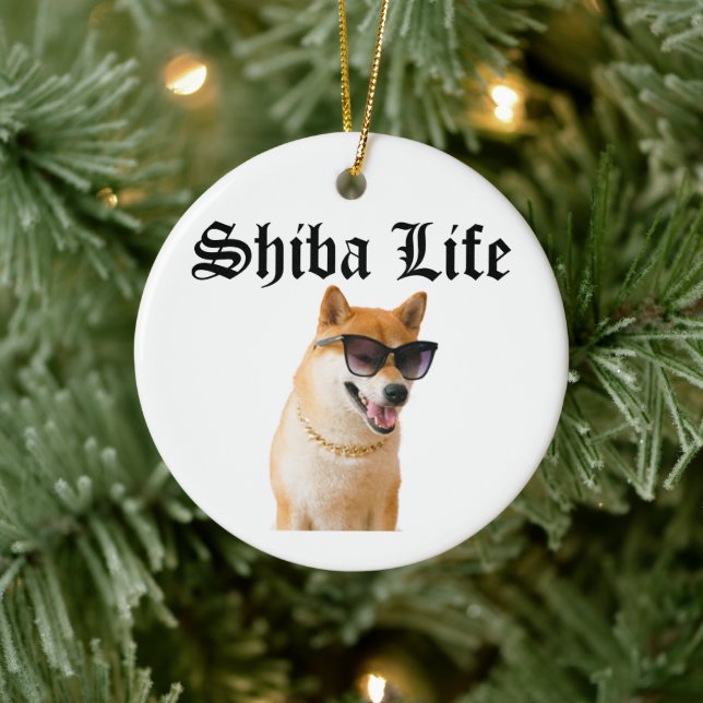 Shiba Life Ceramic Tree Decoration (Tree)