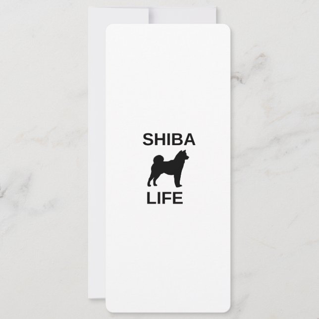 shiba life invitation (Front)