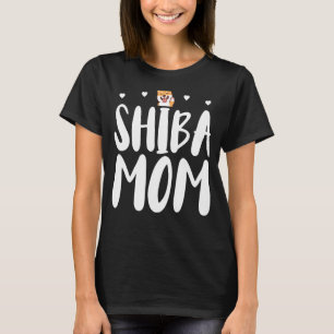 Shiba Mum Funny Shiba Inu Owner Pet Dog Mum T-Shirt