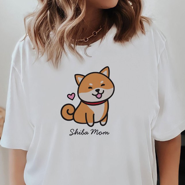 Shiba Mum Shiba Inu Dog T-Shirt (Creator Uploaded)