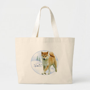 Shiba Noel Large Tote Bag