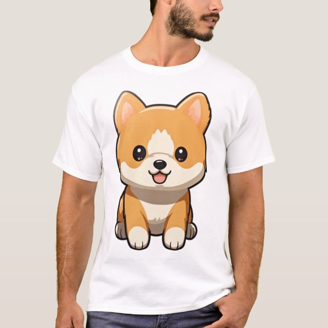 Shiba Stare T-Shirt (Front)