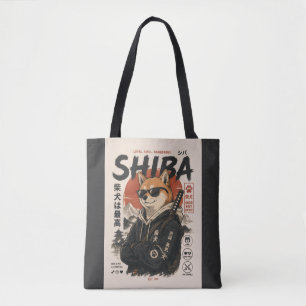 SHIBA THE PROTECTOR TOTE BAG