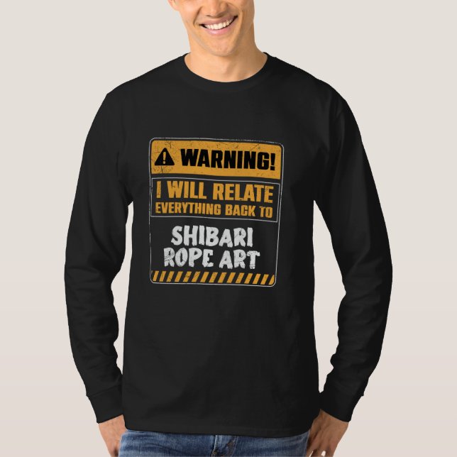Shibari Rope Art T-Shirt (Front)
