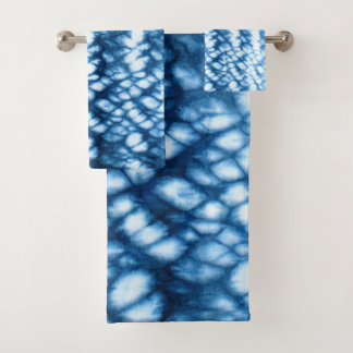 Shibori Bath Towel Set