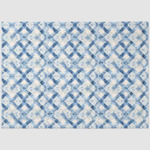 Shibori Blue Japanese Textile Art No 8 Tissue Paper