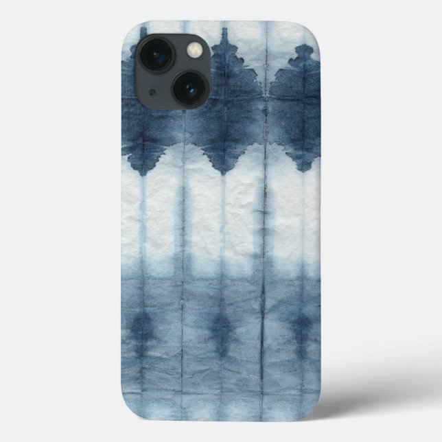 Shibori Indigio Print Case-Mate iPhone Case (Back)