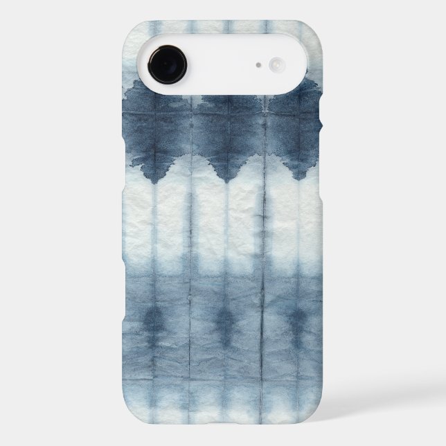 Shibori Indigio Print Case-Mate iPhone Case (Back)