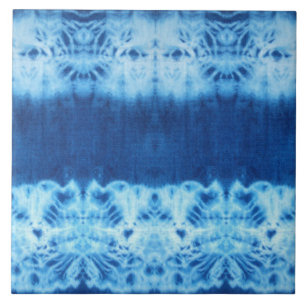 Shibori Interconnection Ceramic Tile
