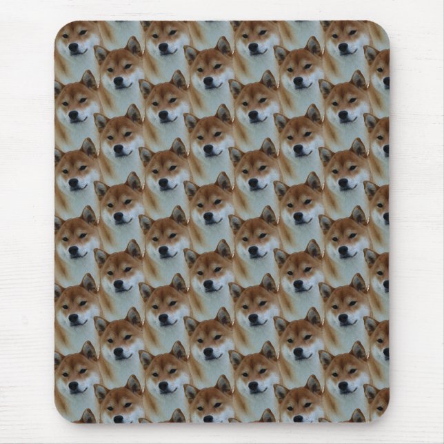 Shibu Inu  Mouse Pad (Front)