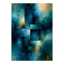 Shibui Azure Monolith Japanese Inspired Textured