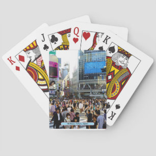 Shibuya, Tokyo, Japan Playing Cards