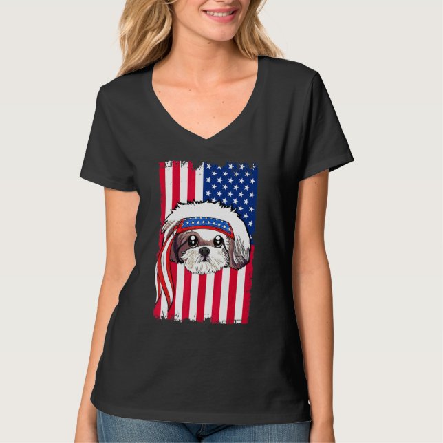 Shid Tzu Dog T-Shirt (Front)