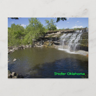 Shidler Water Fall Postcard