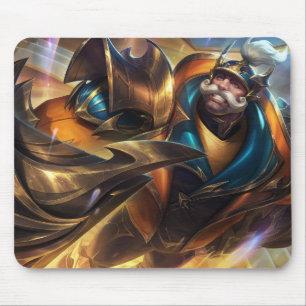 Shield Bearer Gaming Mousepad   Warrior themed Pad