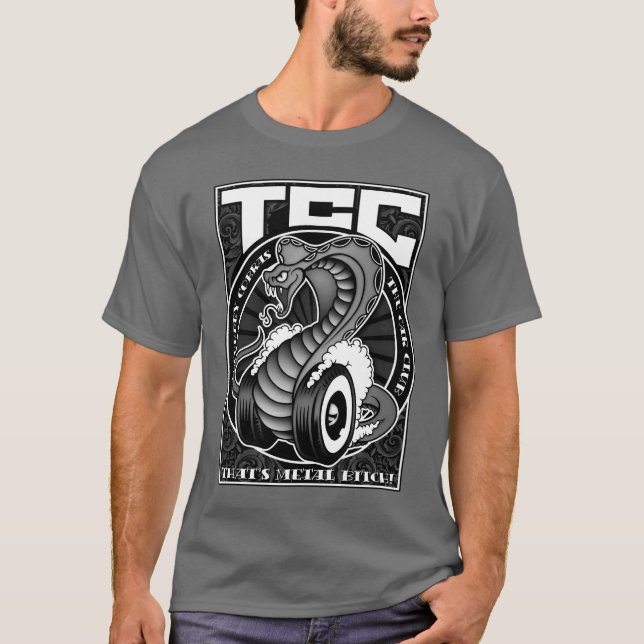 Shield Grey T-Shirt (Front)