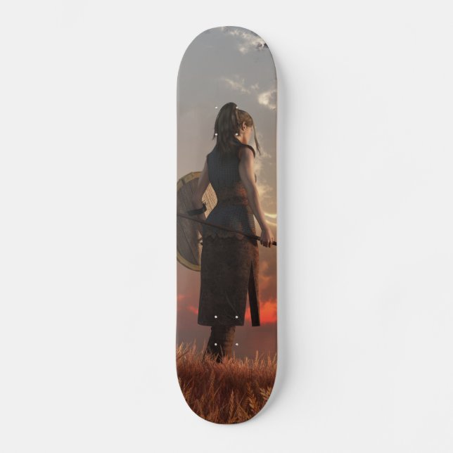 Shield-Maiden Skateboard (Front)