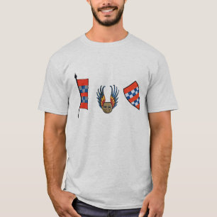 Shield, Mask, Banner T-Shirt