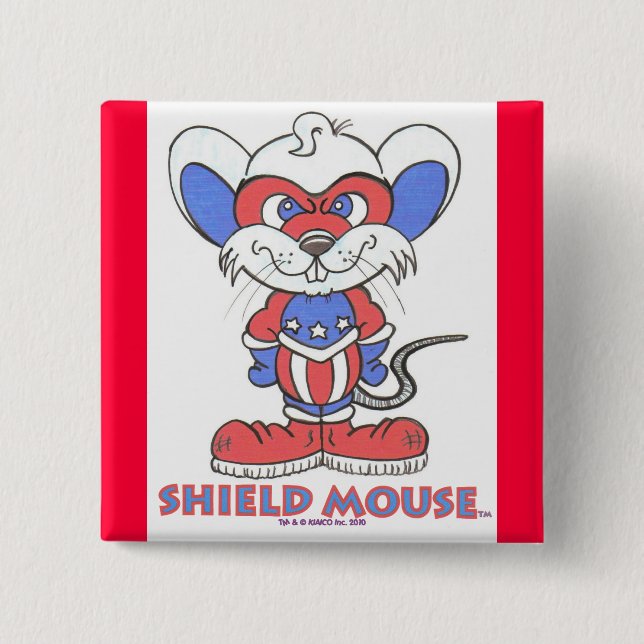 SHIELD MOUSE Badge (Front)