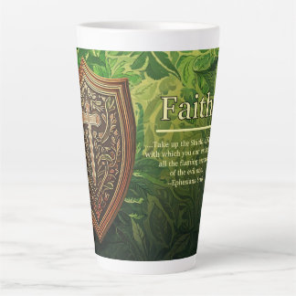 Shield of Faith Latte Mug