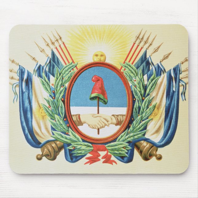 Shield of the Confederation of Argentina Mouse Pad (Front)