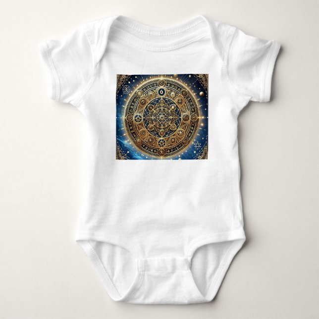 Shield of Warding Sigil Baby Bodysuit (Front)