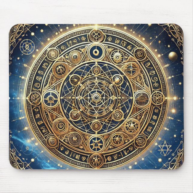 Shield of Warding Sigil Mouse Pad (Front)