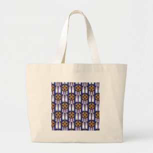 Shield Swatch Large Tote Bag
