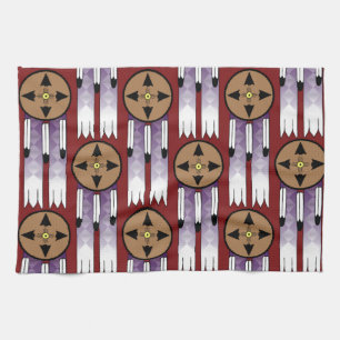 Shield Swatch Tea Towel