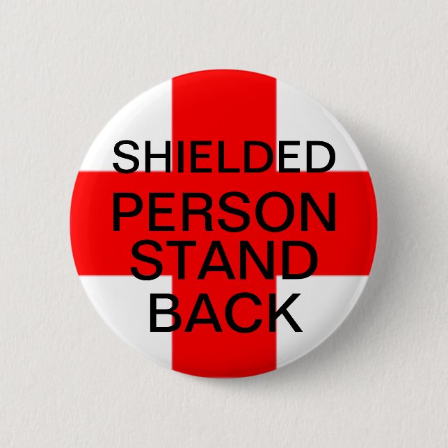 Shielded person badge (Front)