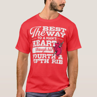 Shieldmaiden, Viking, Best Way To A Mens Heart  T-Shirt