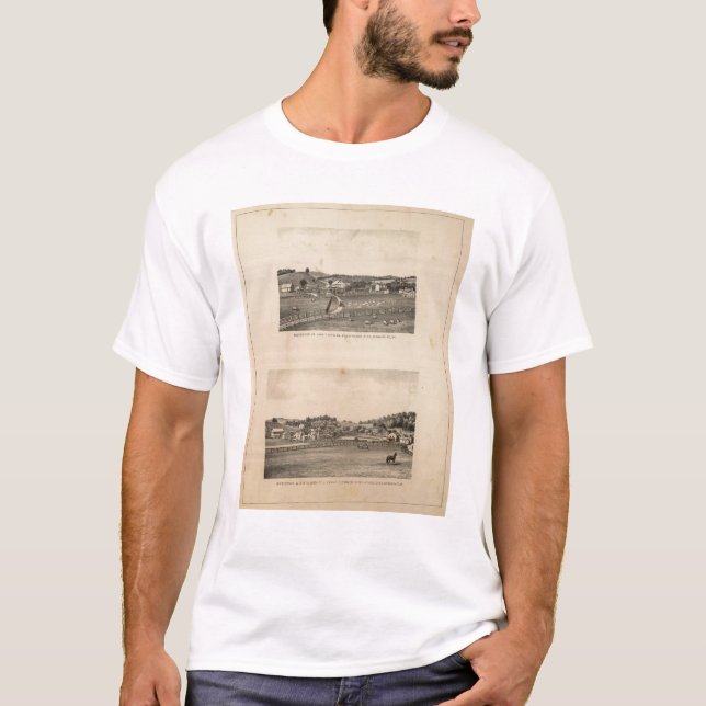 Shields, Clemmer residences T-Shirt (Front)