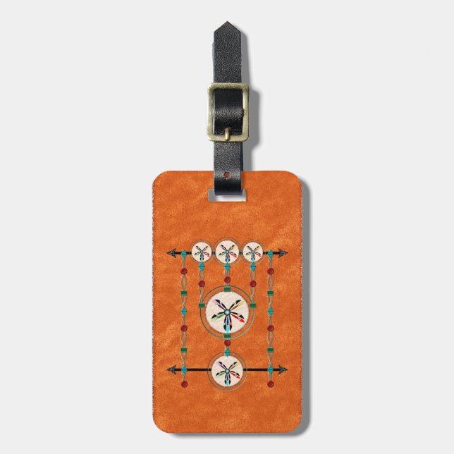 Shields Custom Luggage Tag (Front Vertical)