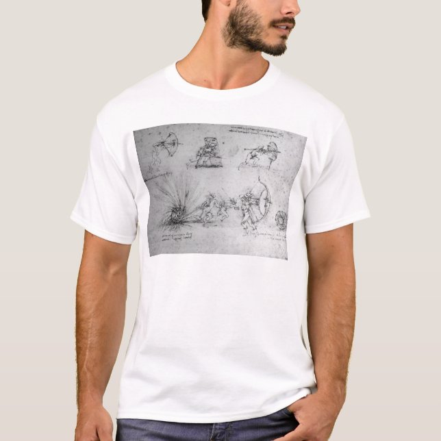 Shields for Foot Soldiers and an Exploding T-Shirt (Front)
