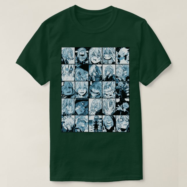 Shigaraki Collage colour version T-Shirt (Design Front)