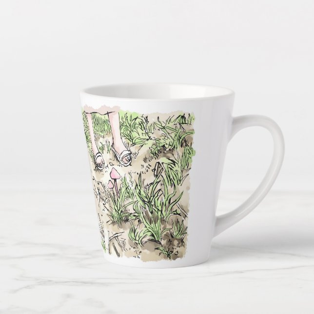 Shigoto Latte Mug (Right)