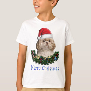 Shih-Tsu Dog  Christmas items T-Shirt