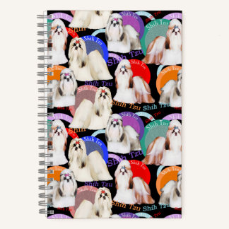 Shih Tzu Beauties Spiral Notebook
