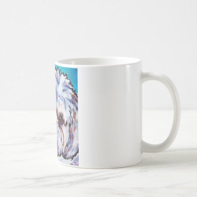 Shih Tzu blue Coffee Mug (Right)