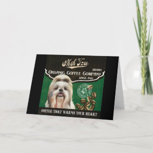 Shih Tzu Brand – Organic Coffee Company Holiday Card