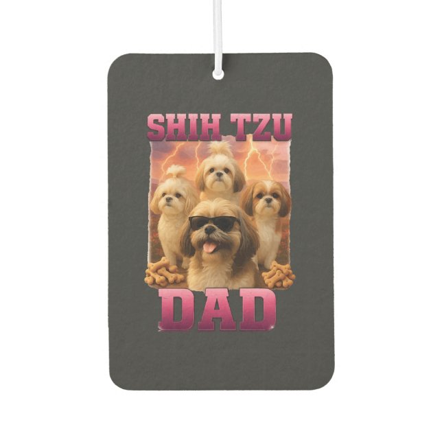Shih Tzu    Car Air Freshener (Front)