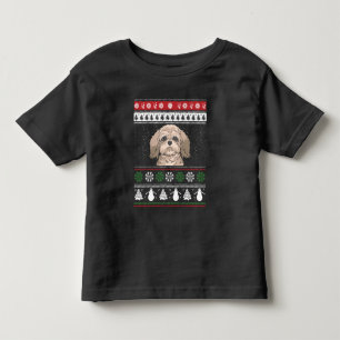 Shih Tzu Christmas Toddler T-Shirt